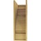 Ekena Millwork 11"W x 22"D x 33"H Classic Mayflower Rough Cedar Woodgrain TimberThane Corbel, Primed Tan CORUR11X22X33MAYRCPR - alternate 5